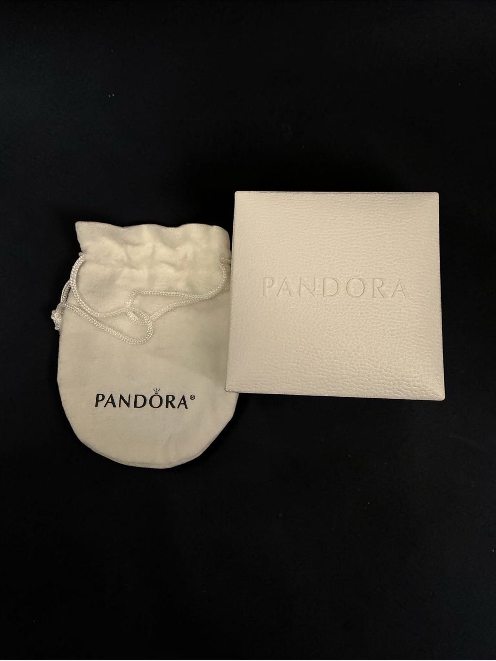 👑 PANDORA SILVER (925) CROWN BLING STUD EARRINGS: DUST BAG & BOX INCLUDED-NWOT! - Picture 5 of 8